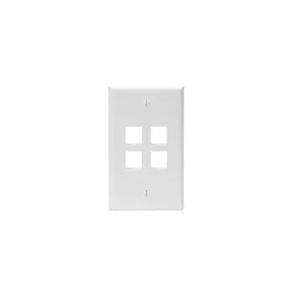 Leviton Faceplate- 2 y 4 puertos