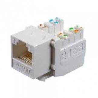 Nexans JACKS cat 5E 180 grados blanco